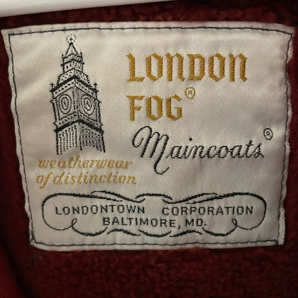 London Fog Vintage Lined Trench Coat - Picture 3 of 6